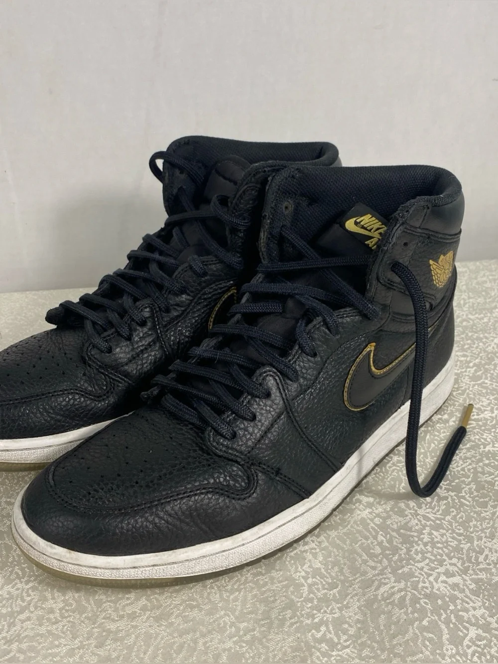 Air Jordan 1 Retro High OG 12.5 Black City Of Flight Sneakers